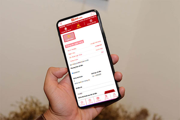 Rút tiền tại J88 trên điện thoại